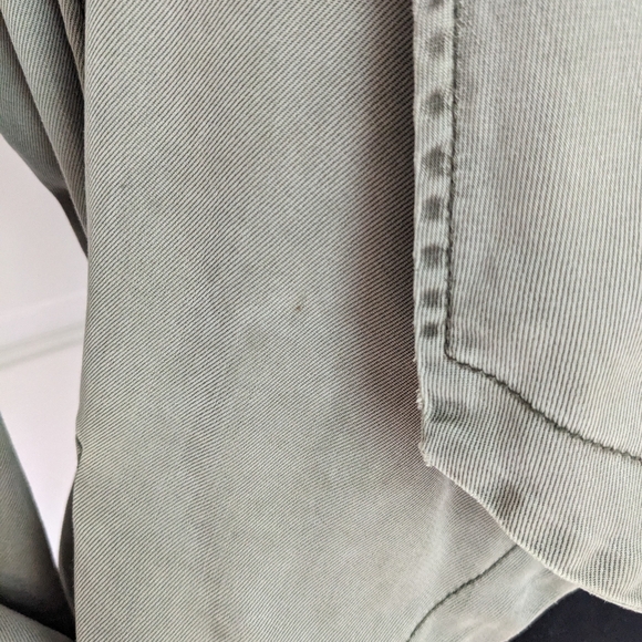 Max Jeans Light Green Jacket - Picture 7 of 9